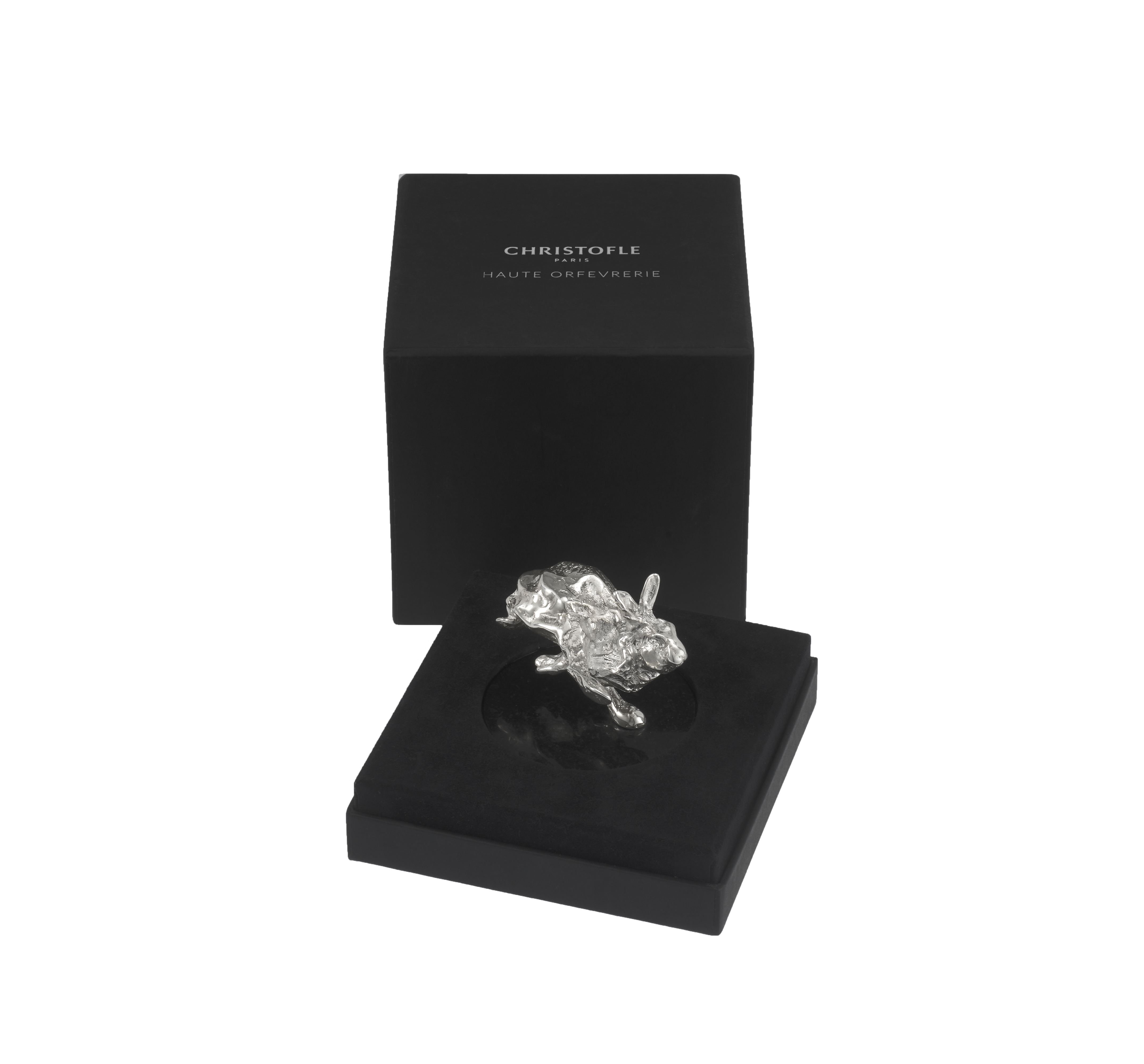 Agile Rabbit in Sterling silver - Haute Orfèvrerie